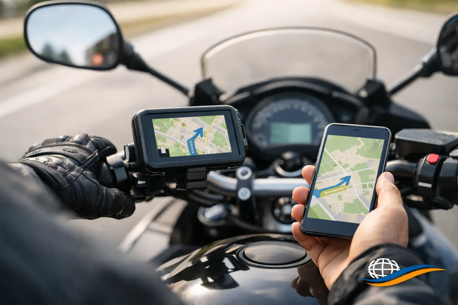 GPS para motos con app: qué mirar