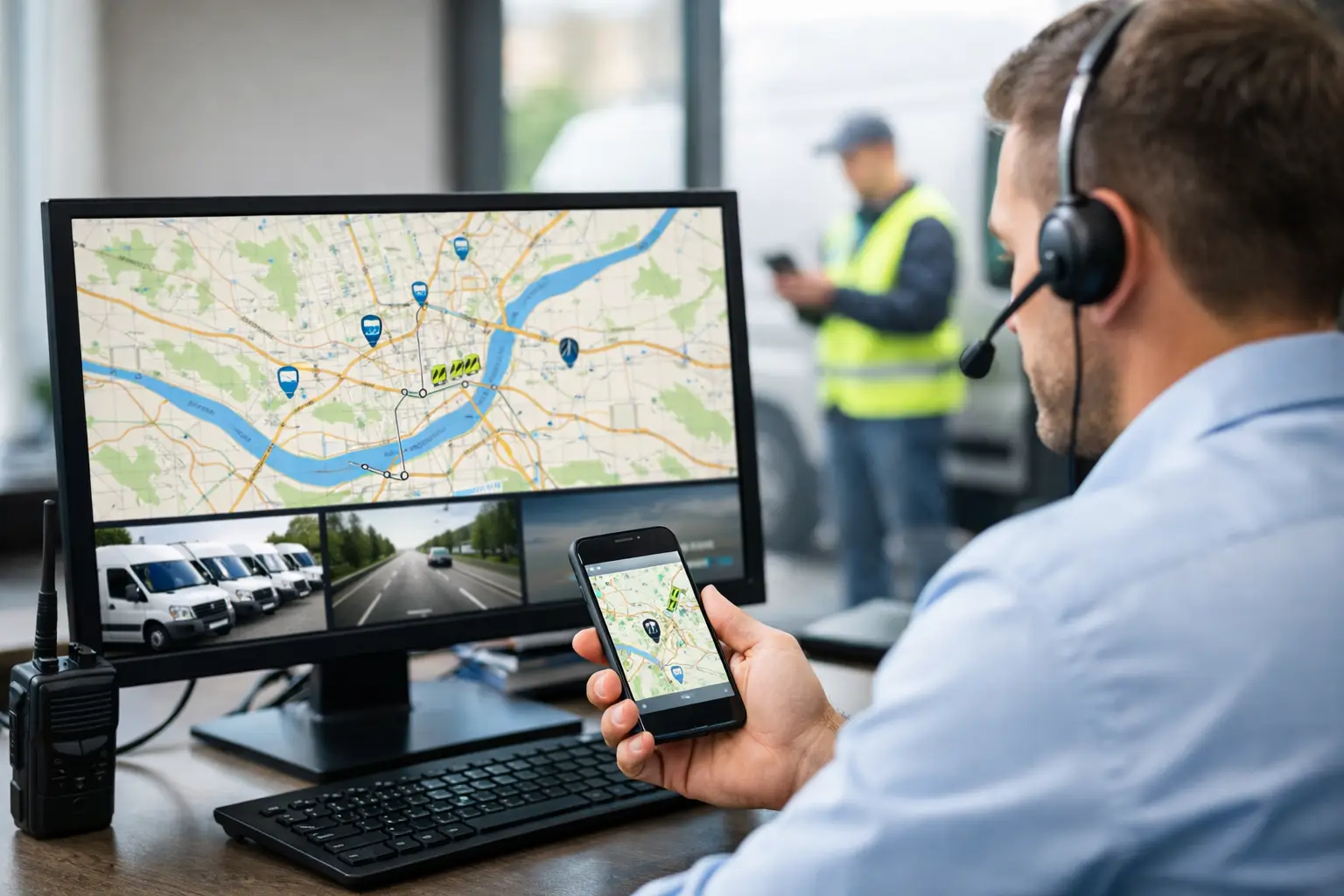 Cómo supervisar conductores con GPS