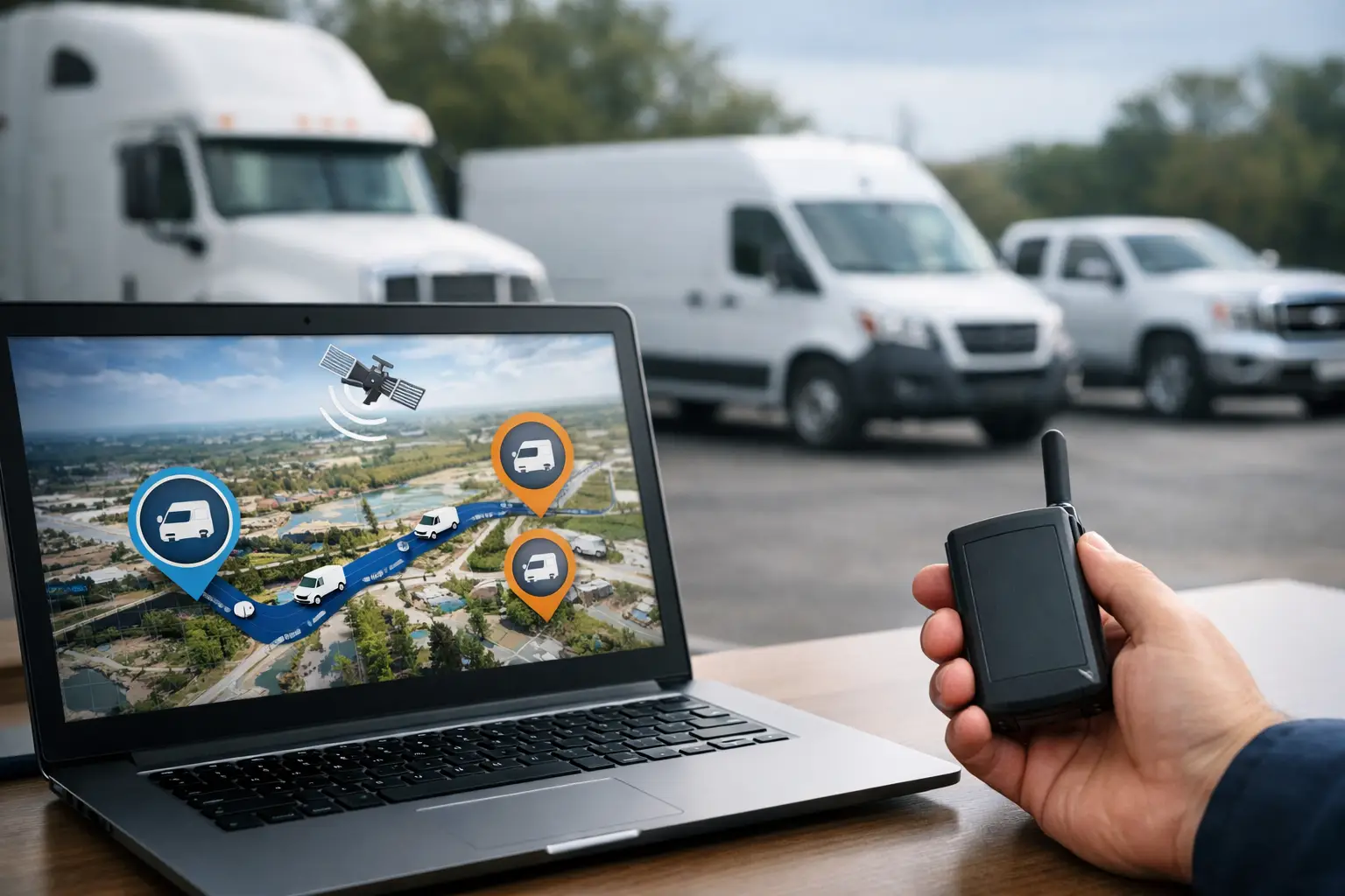 GPS vehicular: control real para tu flota
