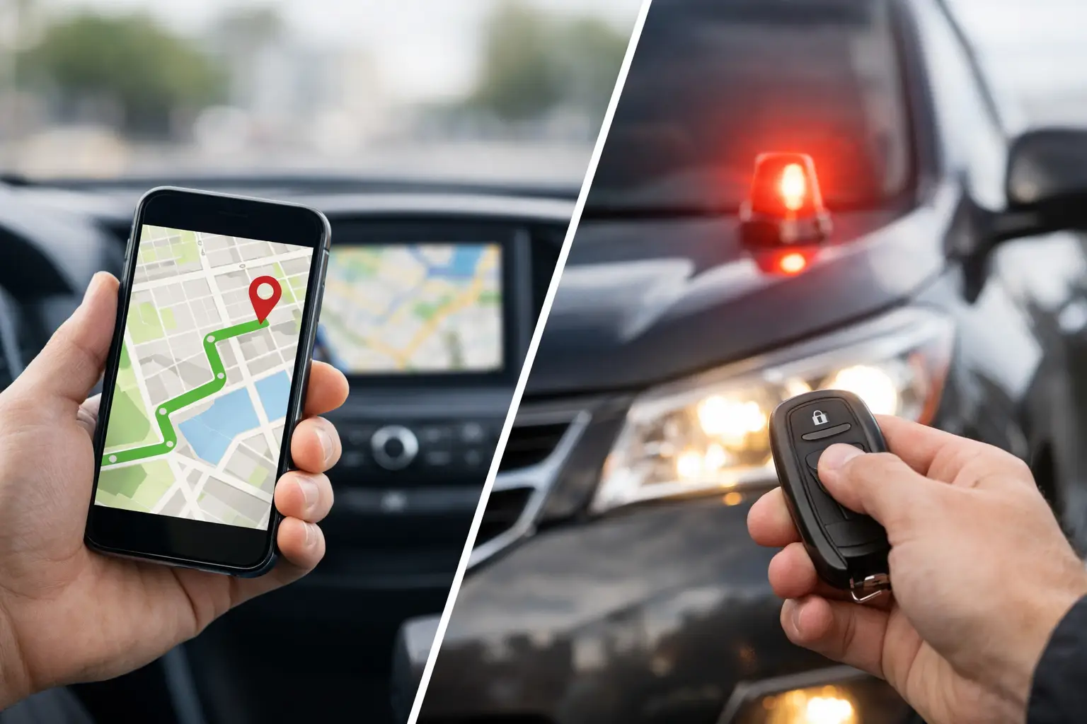 GPS vehicular vs alarma: qué protege más