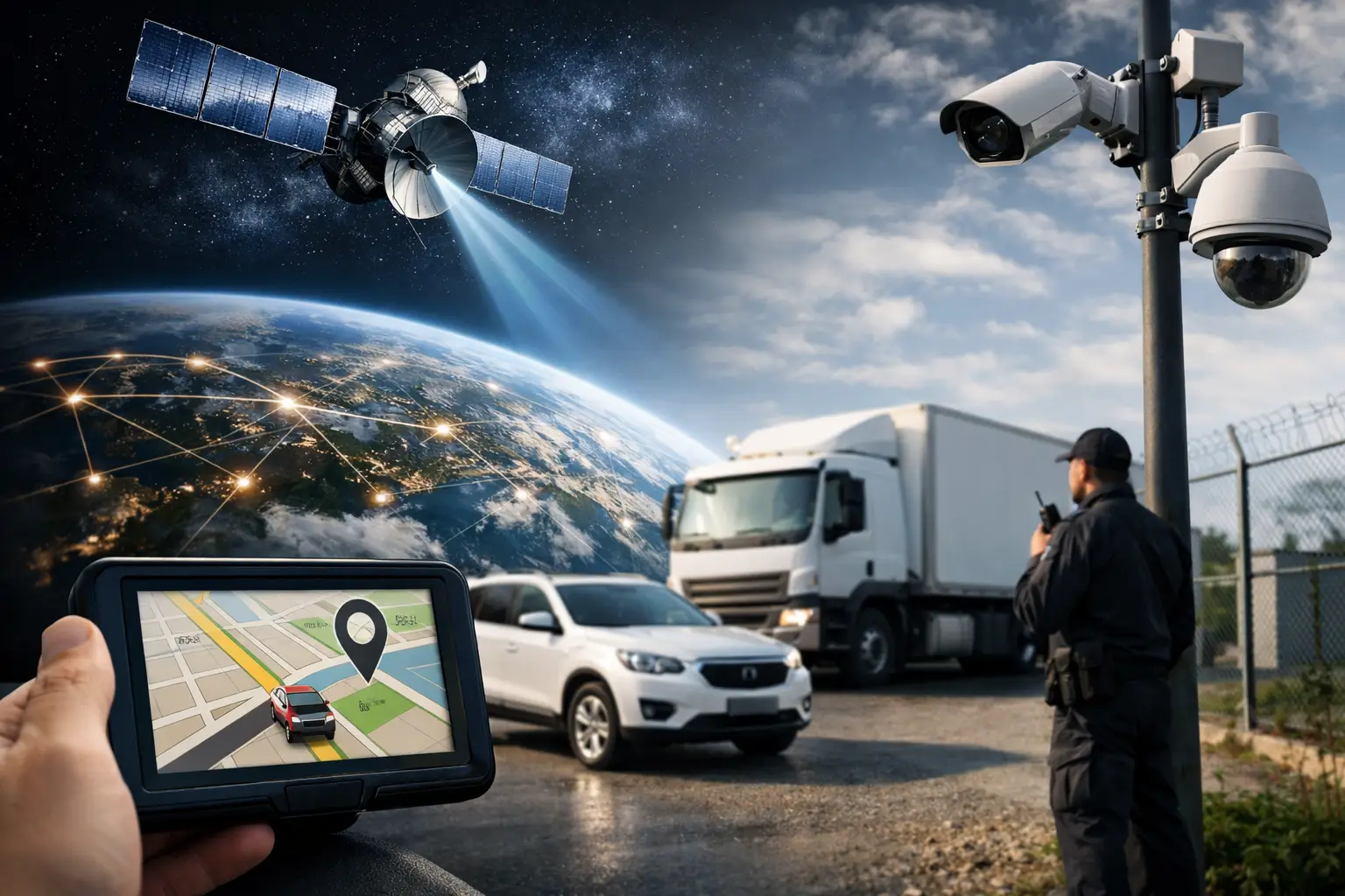 Rastreo satelital para control y seguridad