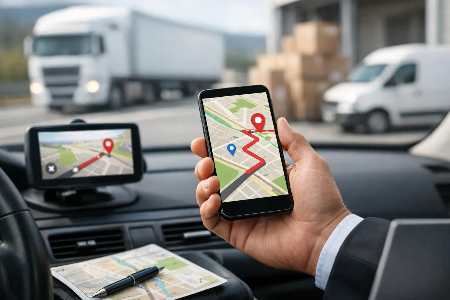 8 mejores funciones de GPS empresarial