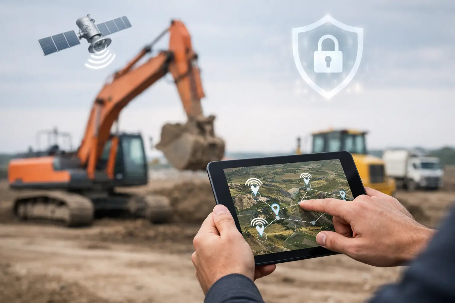 GPS para maquinaria: control y seguridad real