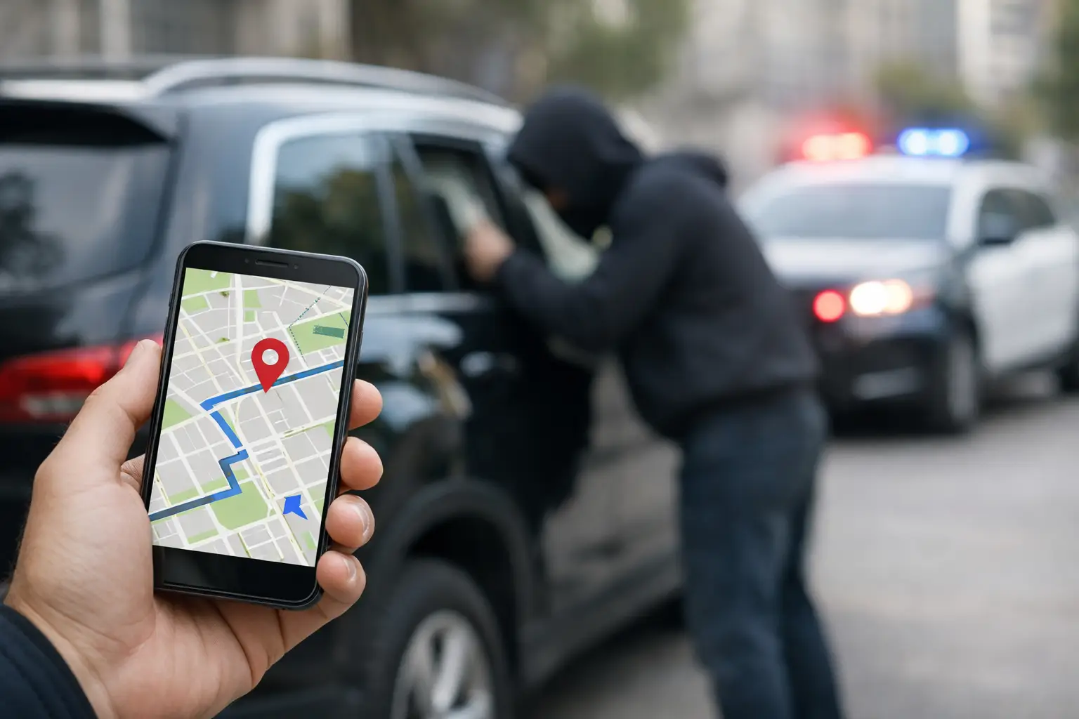 ¿Se puede recuperar un vehículo robado con GPS?